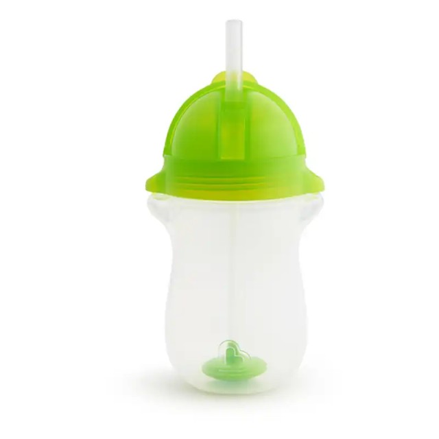 Munchkin Ποτήρι με καλαμάκι 296ml Tip & Sip Cup Tall Green
