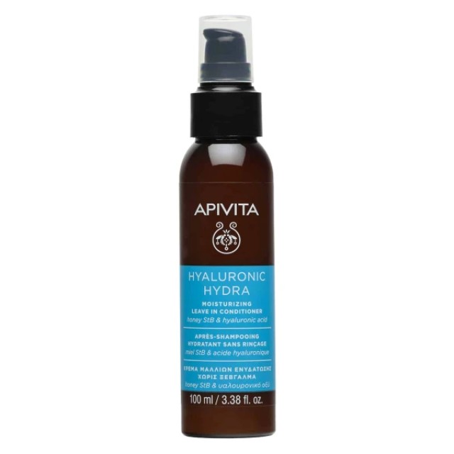 Apivita Hyaluronic Hydra Leave In Conditioner, 100ml