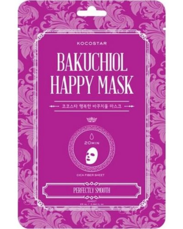 Kocostar Happy Μάσκα προσώπου, με bakuchiol, 25 ml