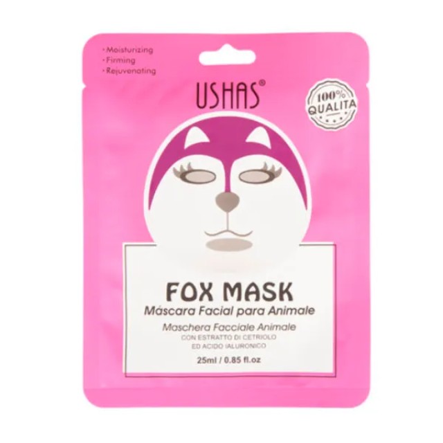 USHAS Μάσκα Προσώπου Fox Mask 25ml
