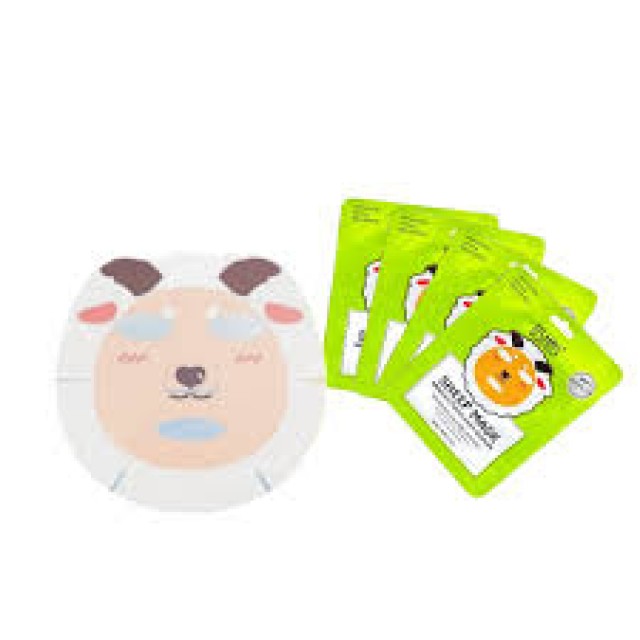 USHAS Μάσκα προσωπου Sheep Mask Tissue Mask