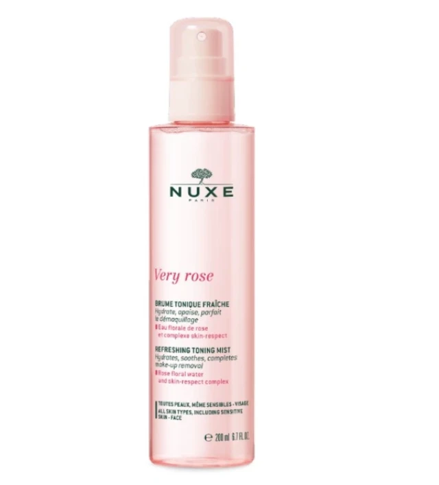 Nuxe Very Rose Refreshing Toning Mist, Τονωτική Λοσιόν σε Spray, 200ml