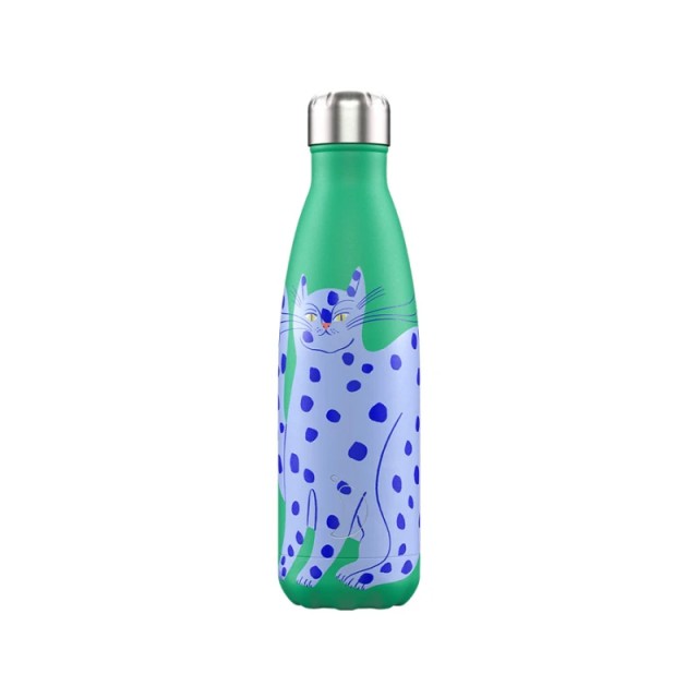 Chillys Θερμός Για Υγρά Artist Series Blue Cat 500ml