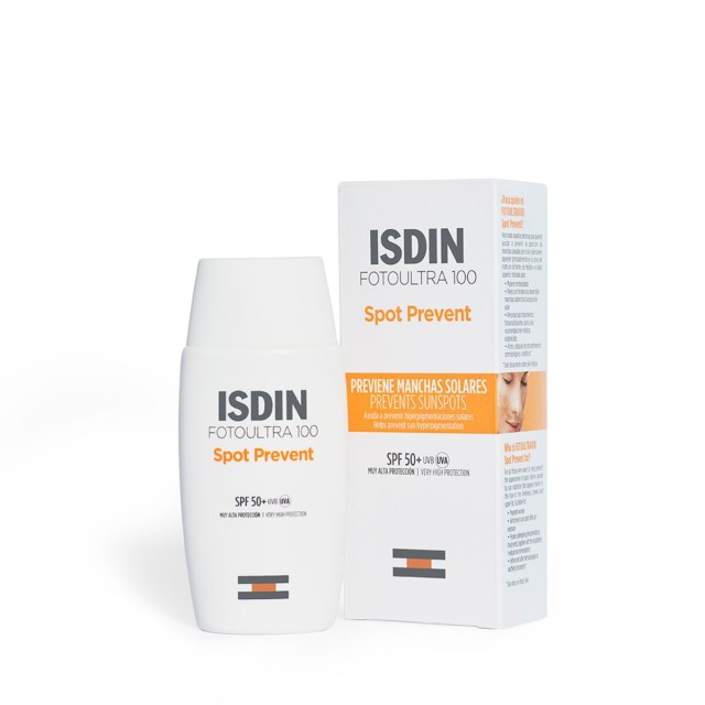 ISDIN Foto Ultra 100  Spot Prevent Fusion Fluid SPF 50+  50ml