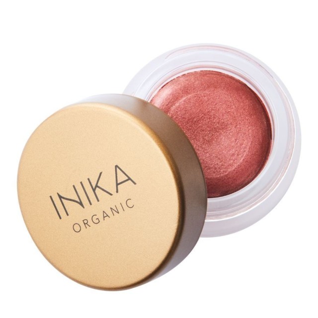INIKA Certified Organic Lip & Cheek Cream, 3.5g petals