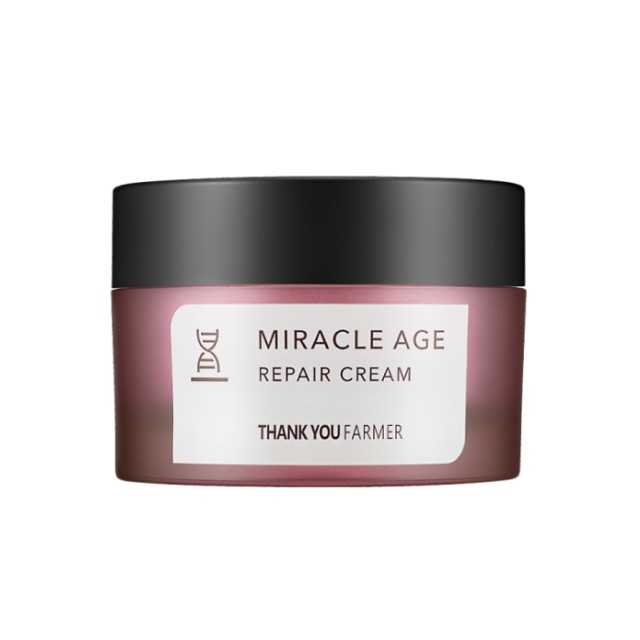 Thank You Farmer Miracle Age Repair Cream 50ml Κρέμα Θρέψης και Επανόρθωσης Πλούσιας Υφής