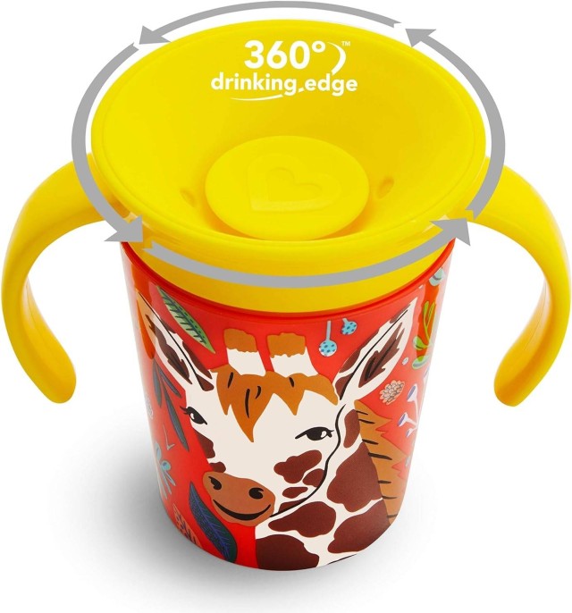 MUNCHKIN MIRACLE TRAINER CUP 177ML - GIRAFFE
