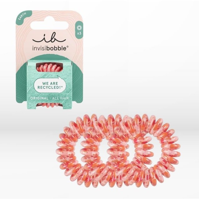Invisibobble Original Earth Save It Or Waste It (3 Τεμάχια)