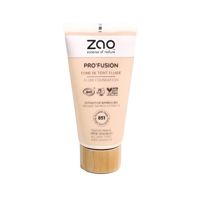 Zao Organic Pro’Fusion Fluid Foundation 851
