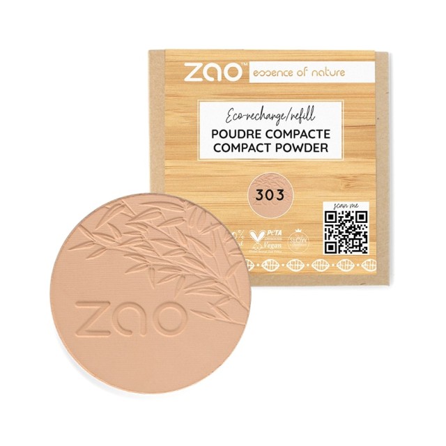 Zao Organic Compact Powder – Refill 303