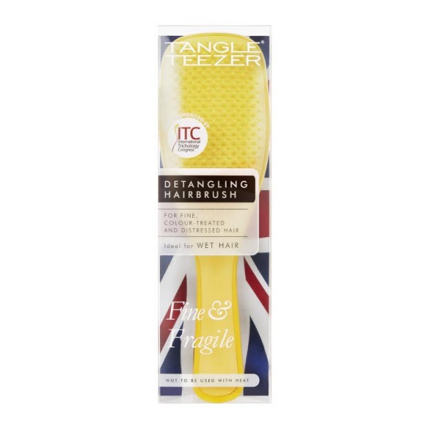 Tangle Teezer Detangling Hairbrush The Wet Detangler F&F Yellow Βούρτσα Μαλλιών 1τμχ