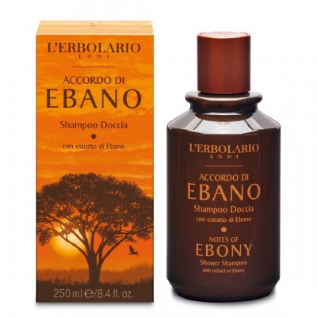 LERBOLARIO  Accordo di Ebano Αφρόλουτρο Σαμπουάν 250ml