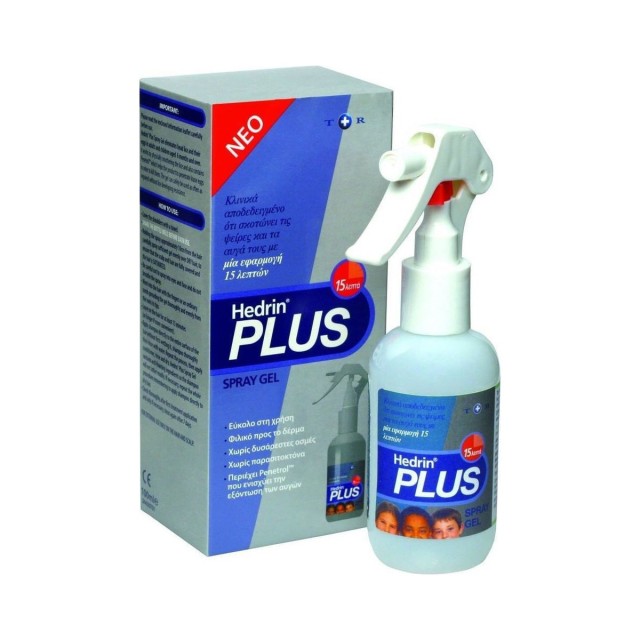HEDRIN PLUS SPRAY GEL 1 100ML