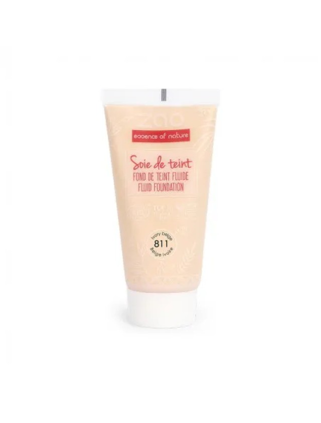 Zao Organic Silk Foundation – Refill 811 beige ivoire