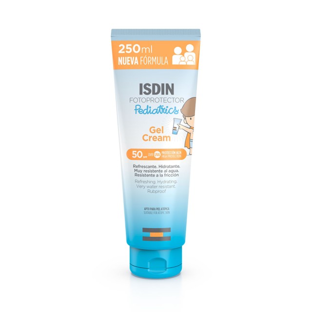 ISDIN Gel Cream Pediatrics SPF 50Παιδικό Αντηλιακό Gel SPF50 250ml
