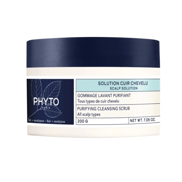 Phyto Scalp Solution Purifying Cleansing Scrub, 200g