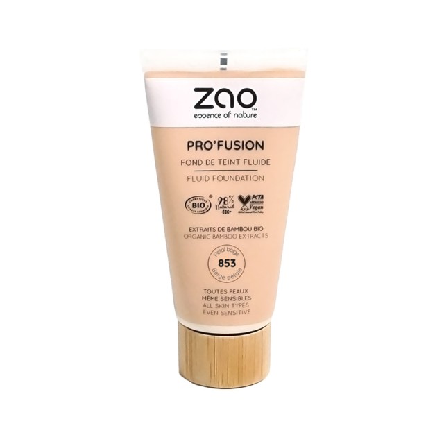 Zao Organic Pro’Fusion Fluid Foundation 853