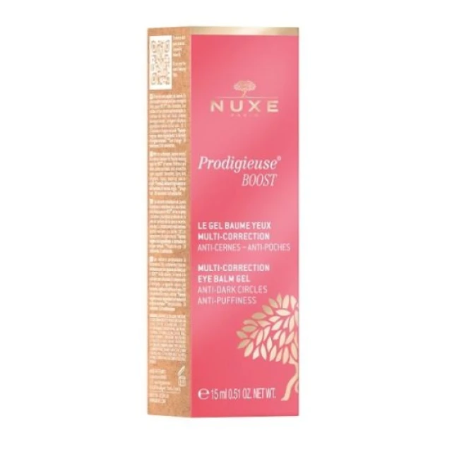 NUXE Prodigieuse Boost Eye Balm - Balm Gel για την περιοχή των ματιών, για όλους τους τύπους επιδερμίδας 15ML