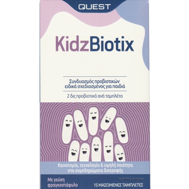 Quest KidzBiotix 30 Chew.tabs