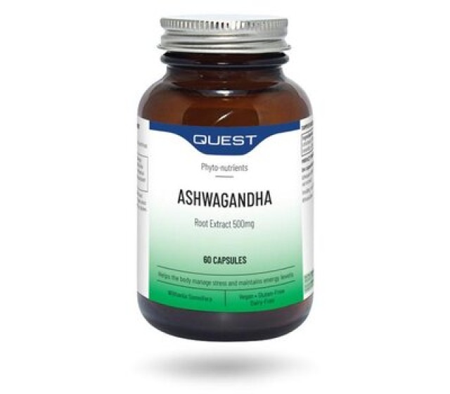 QUEST Ashwagandha 500mg Extract 60caps