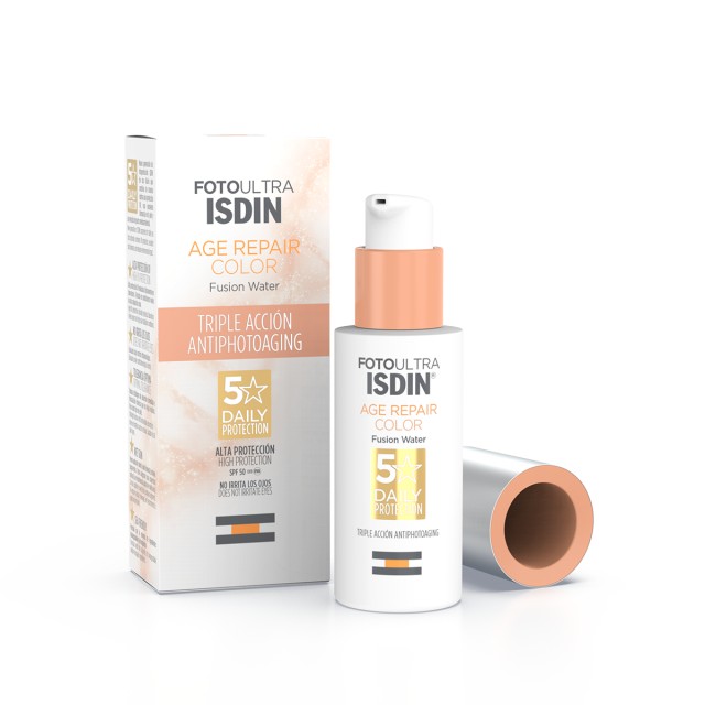 FotoUltra ISDIN Age Repair COLOR SPF 50 Αντηλιακό με χρώμα και αντιγηραντική δράση 50ml