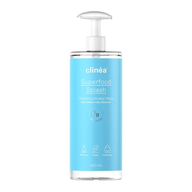 CLINEA MICELL WAT SUPERFOOD SPLAS 400ML