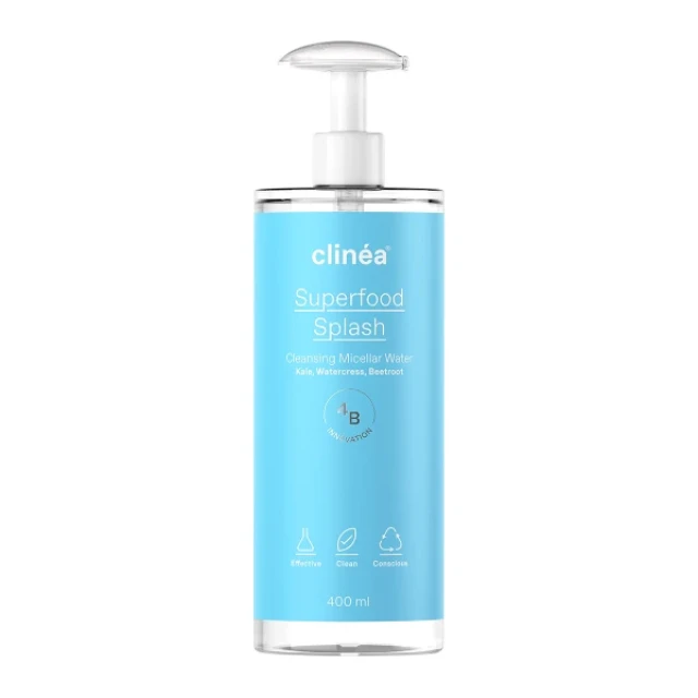 CLINEA MICELL WAT SUPERFOOD SPLAS 400ML