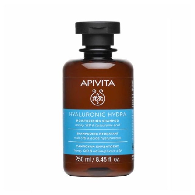 Apivita Hyaluronic Hydra Σαμπουάν Ενυδάτωσης με Honey StB & Υαλουρονικό Οξύ 250ml