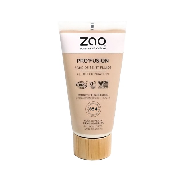 Zao Organic Pro’Fusion Fluid Foundation 854