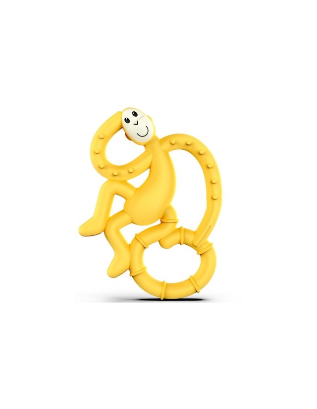 Matchstick Monkey - MINI MONKEY TEETHER - YELLOW