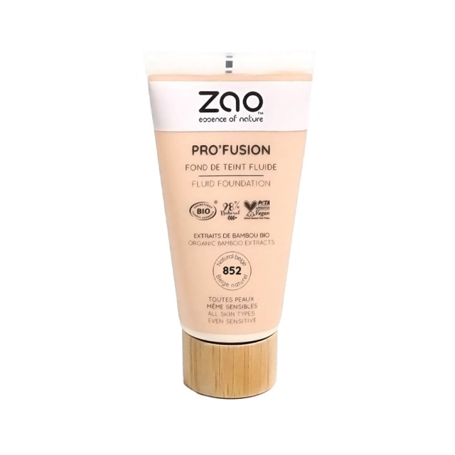 Zao Organic Pro’Fusion Fluid Foundation 852