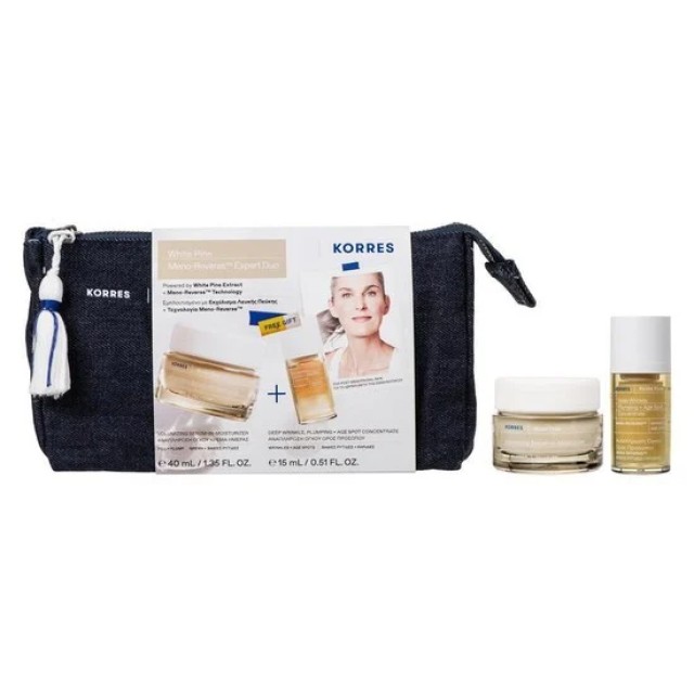 KORRES Λευκή Πεύκη Aναπλήρωση Όγκου Kρέμα Hμέρας 40ml + ΔΩΡΟ Aναπλήρωση Όγκου Oρός Προσώπου 15ml