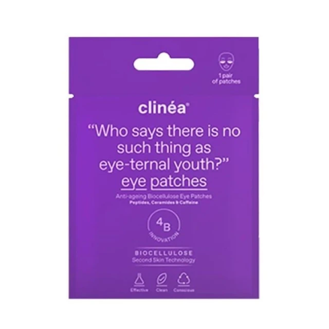 Clinea Anti-ageing Biocellulose Eye Patches για Αντιγήρανση 1 ζευγάρι