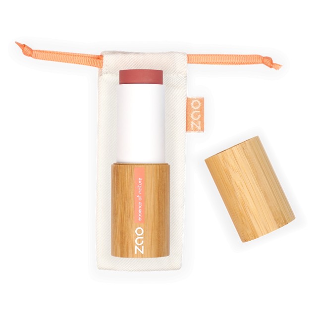 Zao Organic Stick Blush 842 Poppy Pink