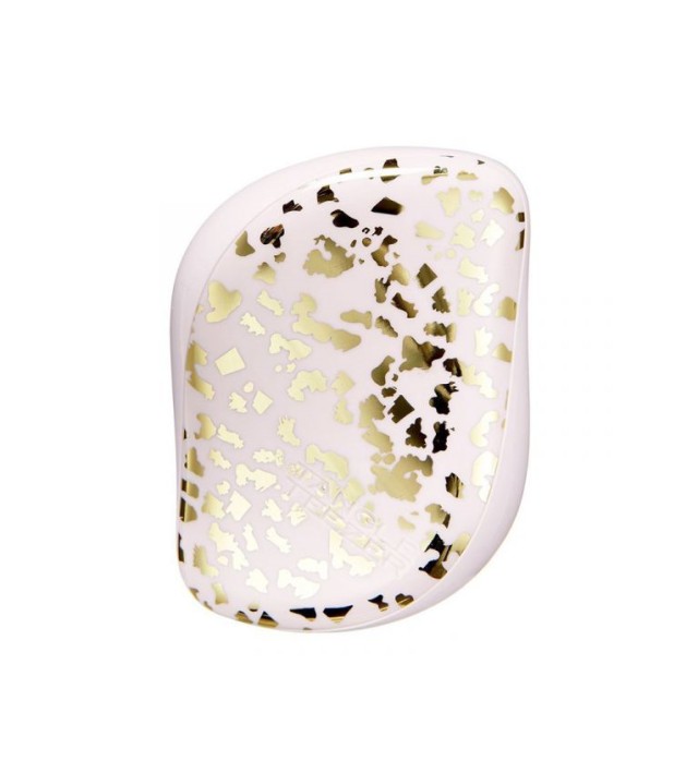 Tangle Teezer On-the-go Detangling Hairbrush Smooth and Shine Compact Styler Βούρτσα Μαλλιών Gold Leaf/Ροζ 1τμχ