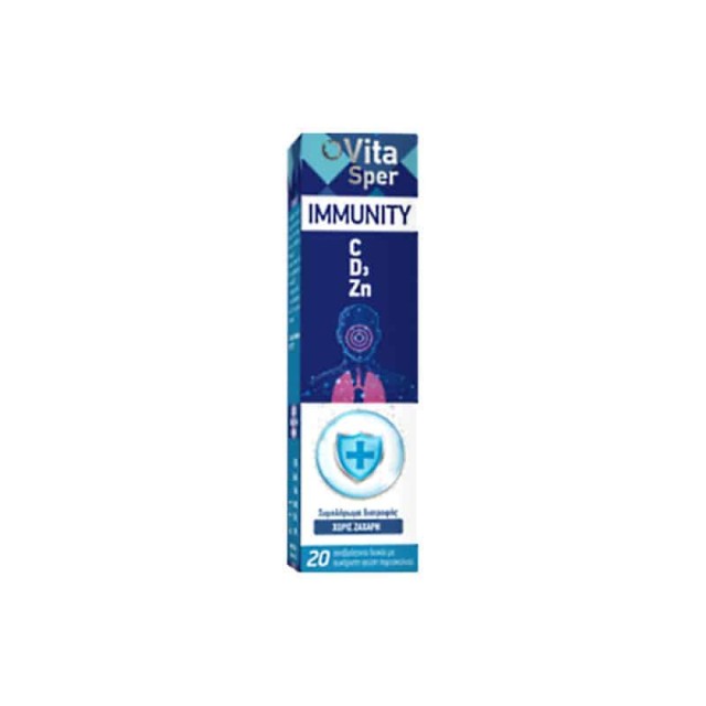 Vitasper Immunity C,D,Zn tb eff 20