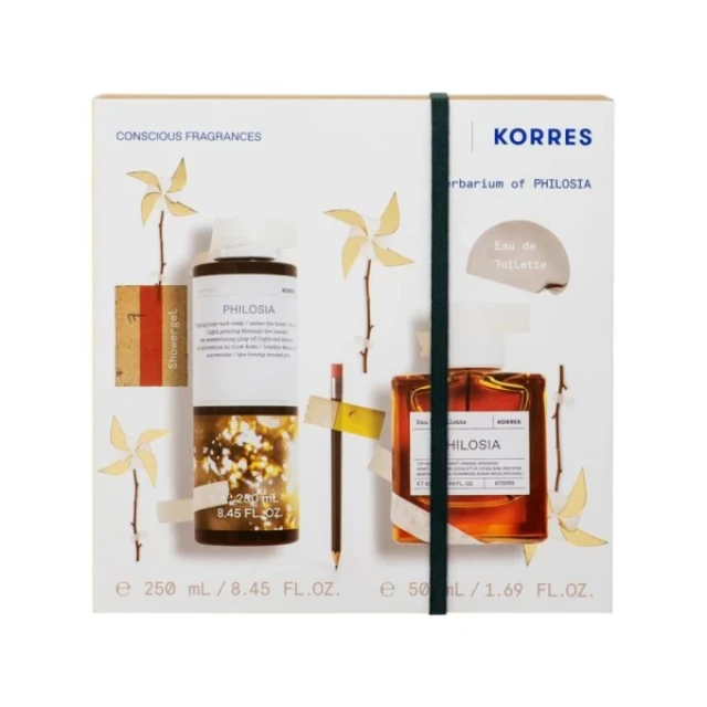 Korres Promo Philosia Shower Gel, 250ml & Edt, 50ml