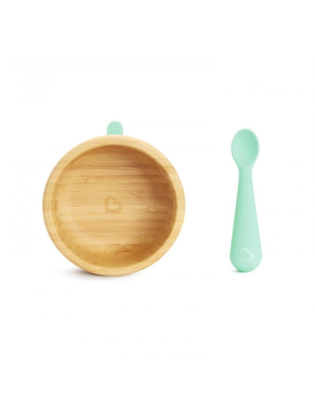 Munchkin BAMBOU BOWL  AND SPOON SET