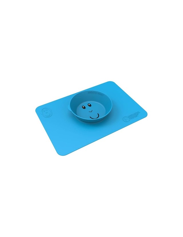 Matchstick Monkey ANTI-SLIP BOWL - BLUE