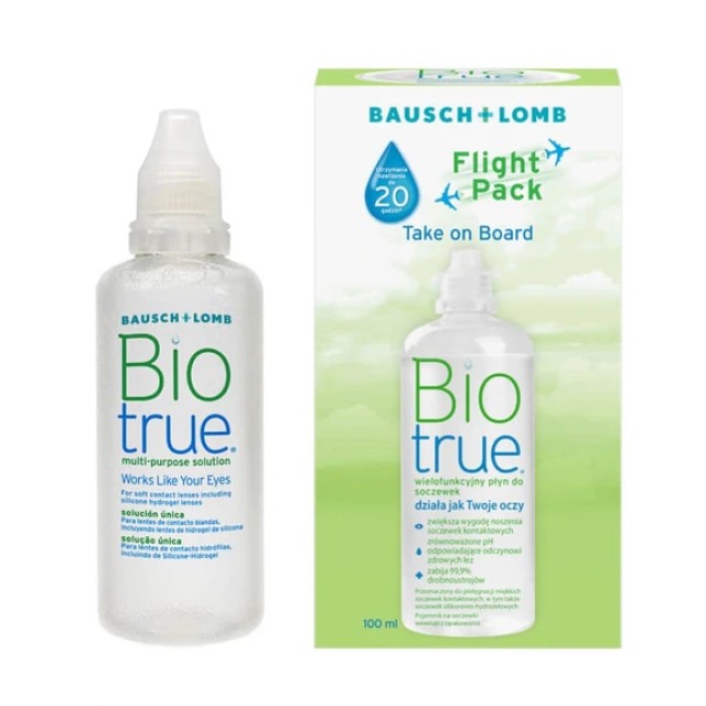 Bausch & Lomb Biotrue Flight Pack 100ml