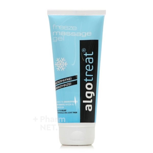 Algotreat freezing massage gel 170ml-Δροσιστικό Τζελ για Μυϊκούς Πόνους