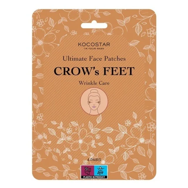 Kocostar Ultimate Face Patches Για Τις Ρυτίδες Στις Γωνίες Των Ματιών 4 Ζεύγη.