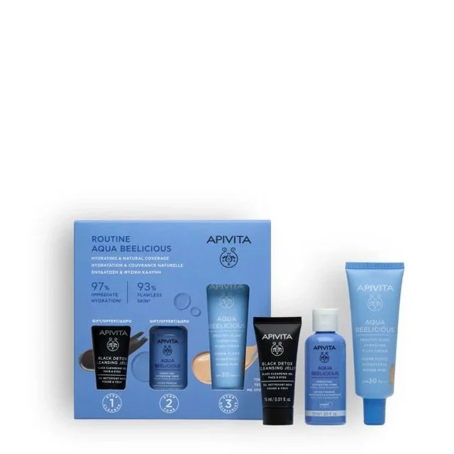 Apivita Ρουτίνα Aqua Beelicious για Ενυδάτωση & Φυσική Κάλυψη