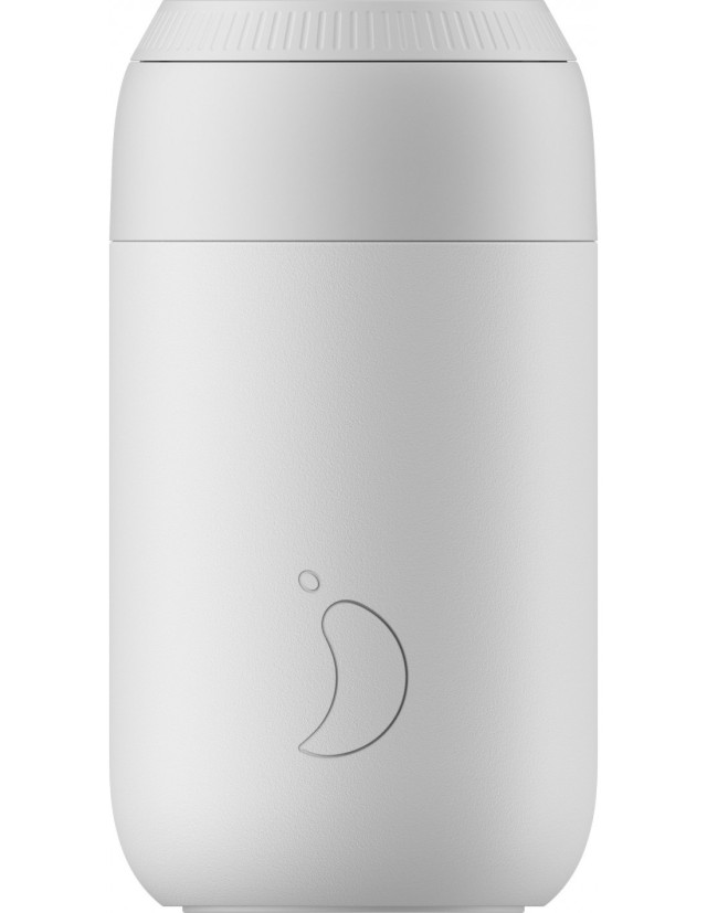 CHILLYS SERIES 2 COFFEE CUP 340ML | ARCTIC WHITE