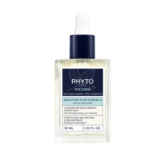 Phyto Scalp Solution Polleine Fortifying Balancing Concentrate Pre-Shampoo, 30ml