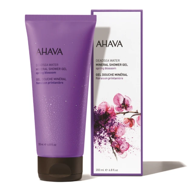 Ahava Dead Sea Water Mineral Shower Gel Spring Blossom 200ml