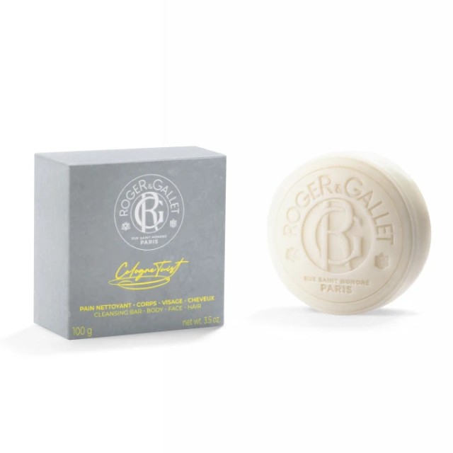 Roger & Gallet Cologne Twist Cleansing Bar 3 in 1, 100g