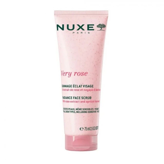Nuxe very rose radiance face scrub 75ml