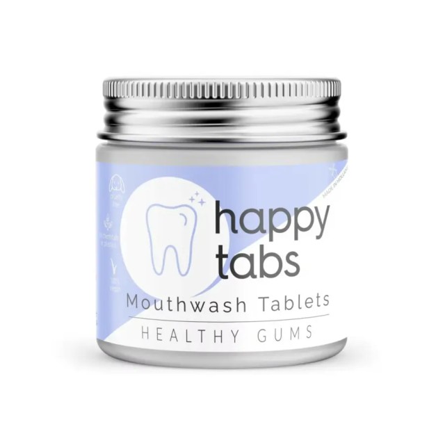 Happy Tabs στοματικό διάλυμα σε ταμπλέτες 180 tabs