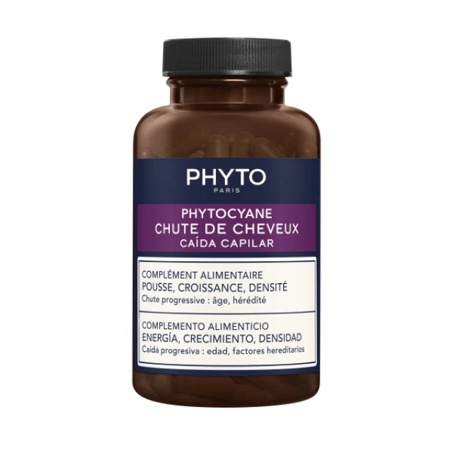 Phyto Phytocyane Συμπλήρωμα Διατροφής για την Τριχόπτωση, 84 Capsules